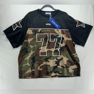 Aelfric Eden 77 Camouflage Football Jersey Men’s M